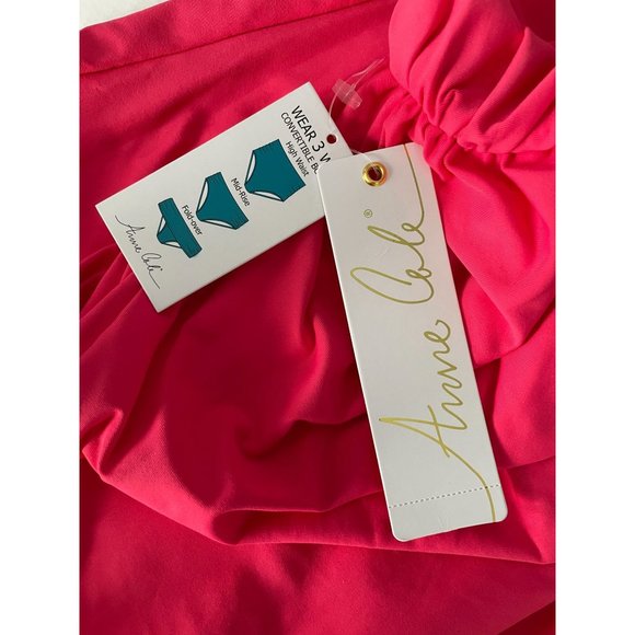 ANNE COLE Plus Size 3-Way Convertible Swim Bottom, 22W - Picture 3 of 9